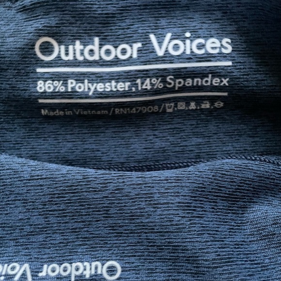 Outdoor voices tricolor size small - Picture 5 of 6